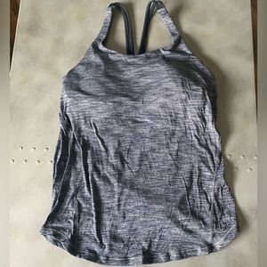 Lululemon tank top with built in bra